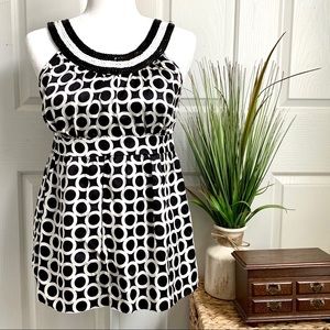 INC international concepts sequined blouse